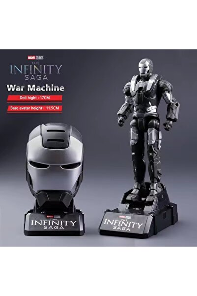 Choice6 تمثال مجسم على شكل رأس الرجل الحديدي من مارفل، لعبة قابلة للتشكيل، شخ...