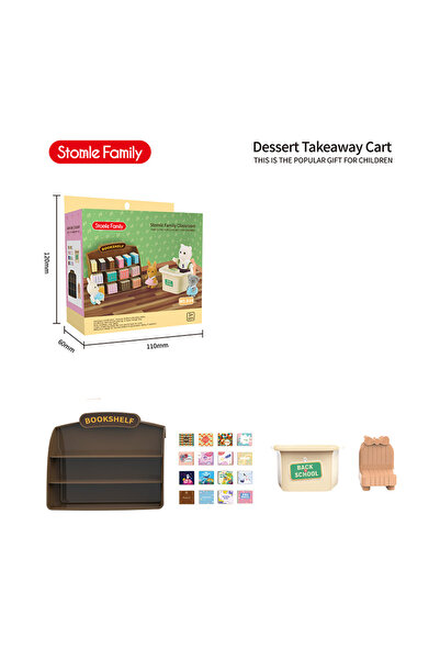 Choice1 D14 New Forest Animal Outdoor station wagon school bus Set DIY Simula...