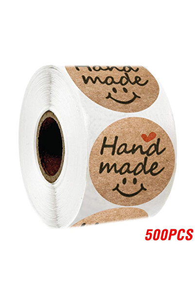 Choice21 H0515-500PCS 100-500 قطعة ملصقات ورق كرافت عتيقة مقاس 1 بوصة مصنوعة ...