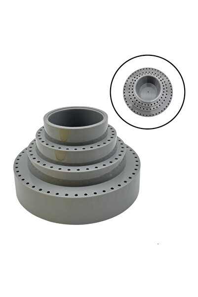 Choice1 Grey Professional Rotating Round Shape Drill Bit Storage Case 360° Ro...