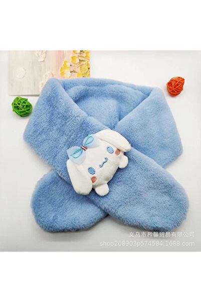 Choice5 B Sanrio Plush Scarf Kuromi Melody Children's Winter Plush Scarf Cinn...