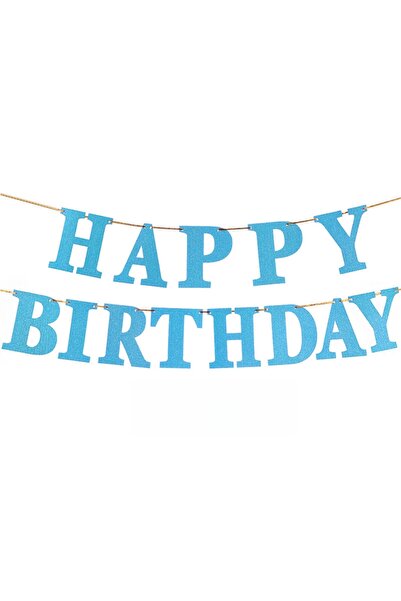 Choice4 Style 3 1set of Glossy Letters Birthday Flag Decoration Party Decorat...