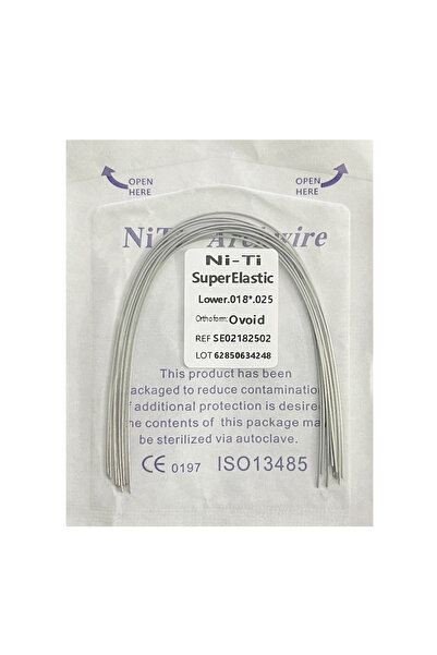 Choice17 18x25 Lower 10pcs/Pack AG Dental Orthodontic Arch Wires NITI Round /...