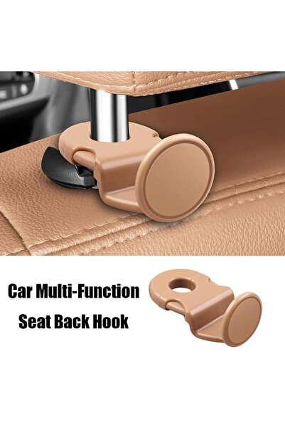 choice2 D 1/2pcs Car Seat Headrest Hook Belt Rope Anti-Slip Storage Hanger Ca...