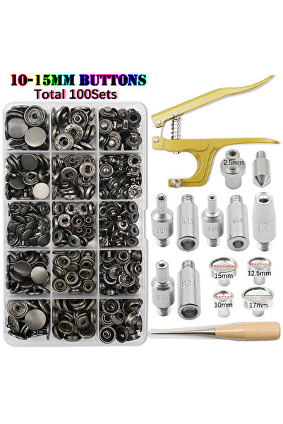 Choice4 NKTZ-JS-QC New Metal Snap Butt Botones Bouton Pression With Pressure ...