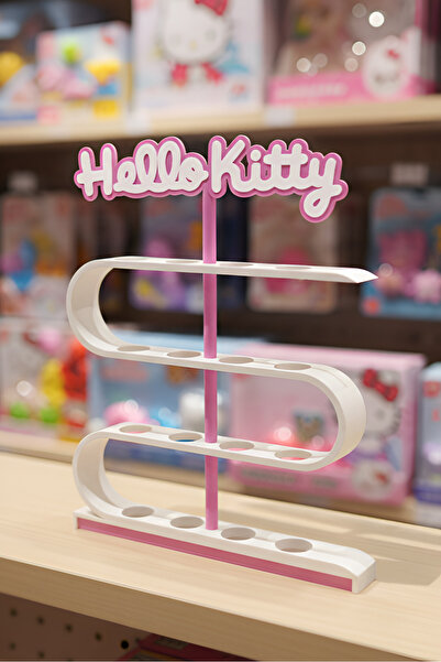 SeaSun Design Hello Kitty Flipperz Standı - 16 Slotlu Koleksiyon Rafı