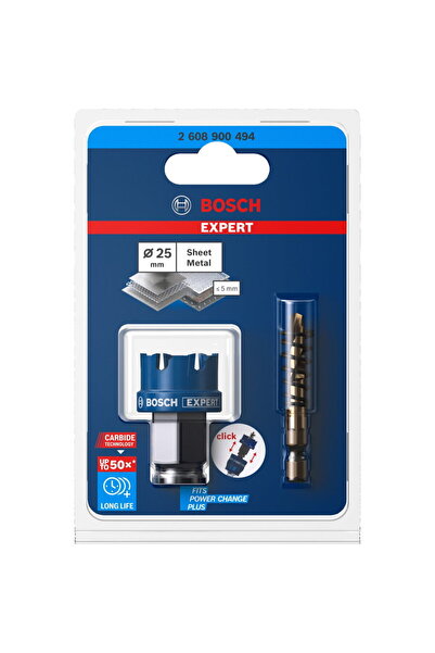 Bosch Expert Carbide hole saw 'SheetMetal', 25mm
