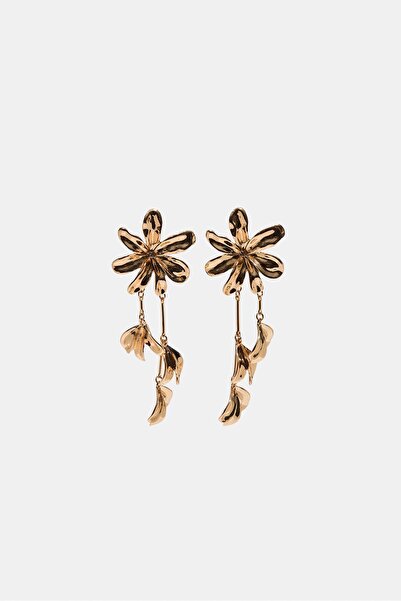 Stradivarius Flower dangle earrings