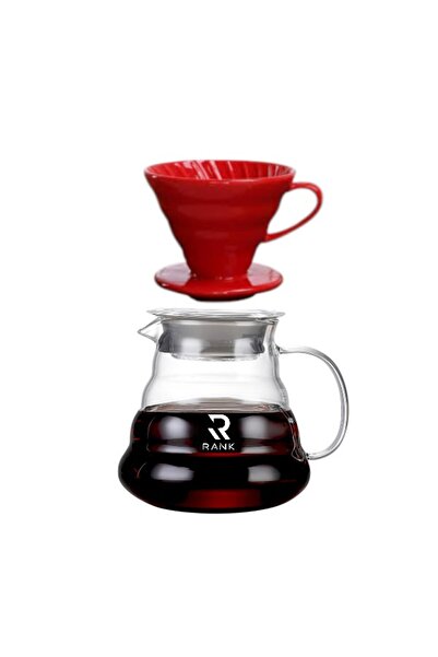 rank V60 Coffee Drip Set: Glass Dropper and Glass Serving Tool 02