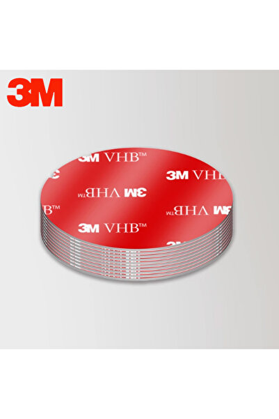 3M 30-30mm Round-5pcs strong double sided tape adhesive car fixed high viscos...
