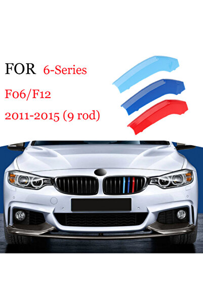 Choice10 F06 F12 11-15 3 قطع شرائط تزيين الشبك الأمامي لسيارات BMW الفئة 1 2 ...