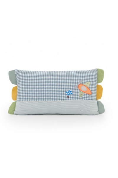 American Linen Toddler Baby Pillow – Soft 100% Cotton Cover with Poly-Fiber F...