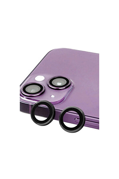 xirshop iPhone 14 Plus Raze Metal Camera Lens - Black