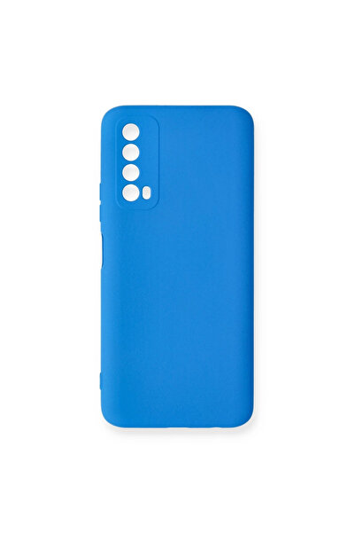 VINTESSY Huawei P Smart 2021 Case Nano Velvet Silicone Inside - Blue