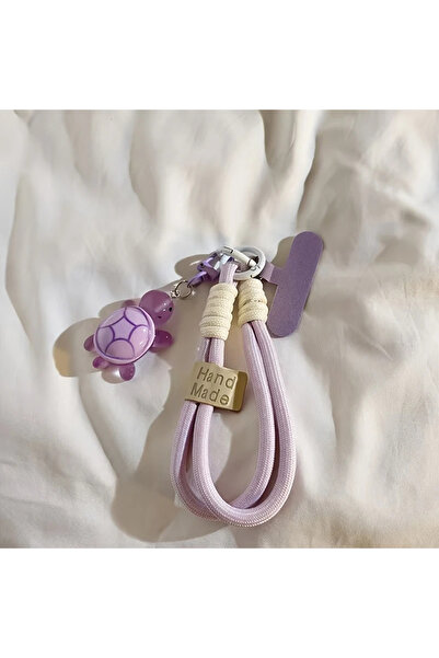 Choice5 قطعة واحدة لون 789-1417، حبل هاتف عالمي مضفر - تعليقة سلحفاة كرتونية ...