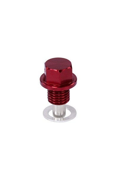 Choice31 M14x1.5 Red M12x1.5 M12x1.25Magnetic Oil Drain Plug Oil Drain Sump N...