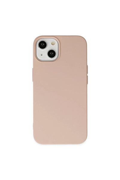 xirshop جراب آيفون 14 بلس نانو مخملي من الداخل سيليكون - مسحوق