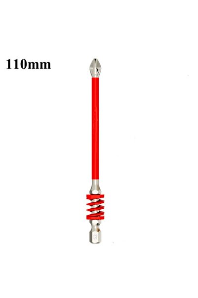 choice2 110mm 1/3Pcs Spring Screwdriver Bits Magnetic PH2 Driver Screw Anti-s...