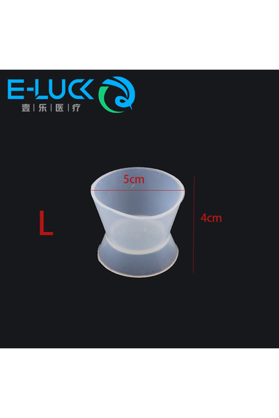 Choice3 كوب خلط سيليكوني مرن ذاتي التصلب من إل سنيدر، مناسب للتعقيم بدرجة حرا...