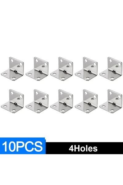 Choice3 10 قطع من ألواح الحديد الزاوية 50/10 قطع، مناسبة للطاولات والكراسي وا...