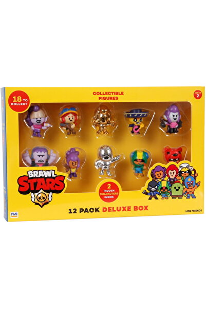 BRAWL STARS Figurine P.M.I. Kids World S2 - Cutie Deluxe cu 12 buc.