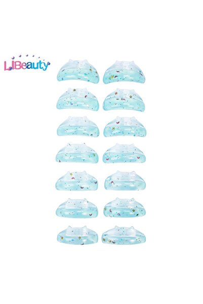 Choice3 Blue Libeauty 7 Pairs C Curl Silicone Eyelash Perm Pads Sticky Lashes...