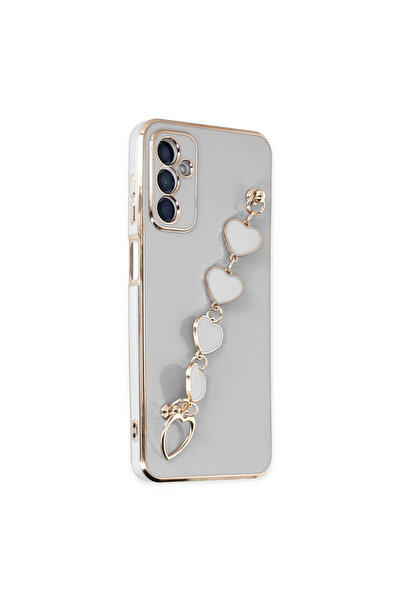 xirshop حافظة سامسونج جالاكسي A14 4G من السيليكون - أبيض