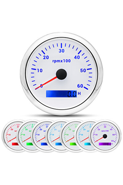 Choice5 عداد دورات المحرك WS 6000 دورة في الدقيقة، عداد دورات عالي الدقة 85 م...