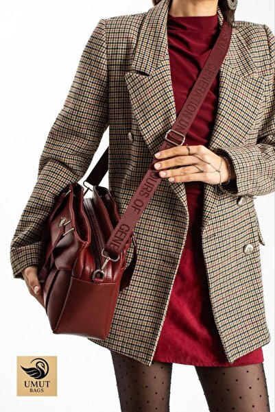 ÇANTAM GELSİN Γυναικεία τσάντα ώμου και χιαστί πολλαπλών θηκών