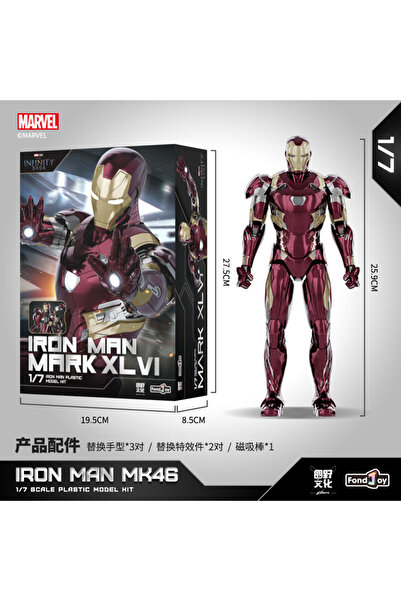 Choice6 MK46 الأصلي LED FondJoy Iron Man 42 43 46 1 2 3 4 ألعاب تركيب ذاتي شخ...