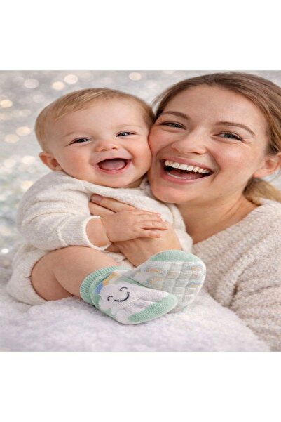 Mono Socks MonoSocks Kaydırmaz Tabanlı Bebek Çorabı - 2 farklı çift