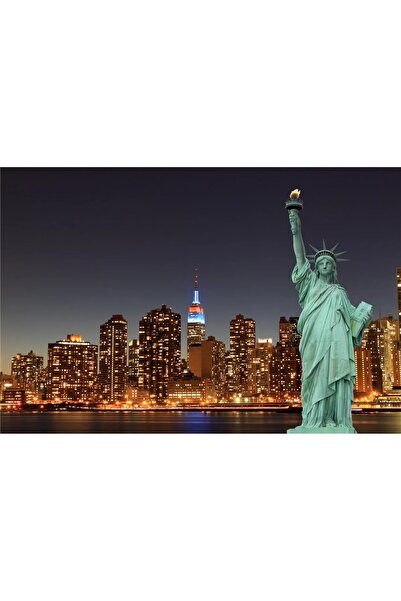 Choice19 أحجية تركيب الصور (بازل) تمثال الحرية، 46 × 28 سم، 500 قطعة، لوحة زي...