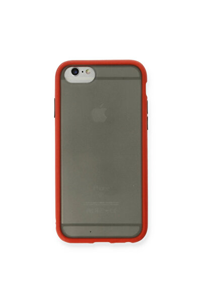 xirshop جراب آيفون 6 غطاء سيليكون مونتريال - أحمر