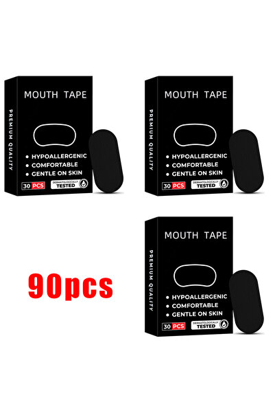 Choice 90 قطعة - 3 علب، 30/60/90 قطعة، شريط لاصق مضاد للشخير أثناء النوم، أفض...