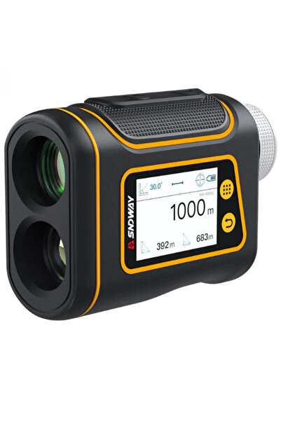 SNDWAY SW-1000C Profesyonel Lazer Mesafe Ölçer Teleskop | 1000 Metre