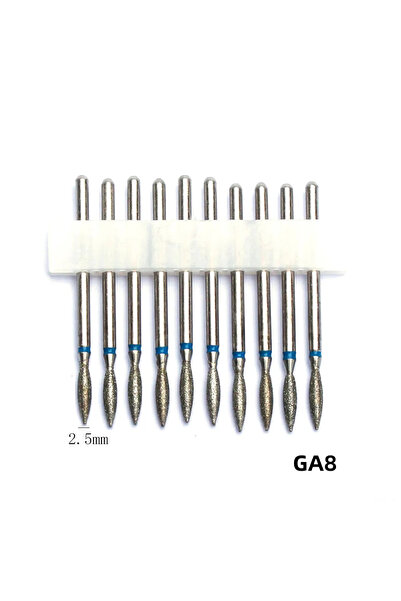 choice2 GA8 Professional Safety Diamond Nail Drill Bit Set, 3/32 inch Carbide...