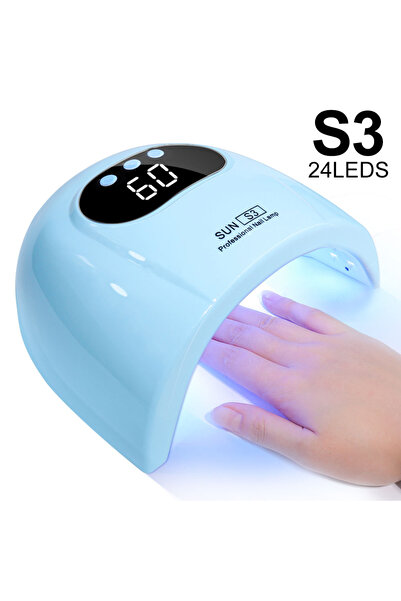Choice9 مصباح LED احترافي يعمل بالأشعة فوق البنفسجية، مزود بـ 24 مصباح LED أز...