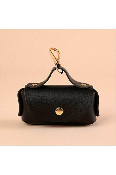 Choice1 موزع حقيبة فضلات الكلاب المحمول باللون الأسود، مقاس واحد، مزود جلد - ...