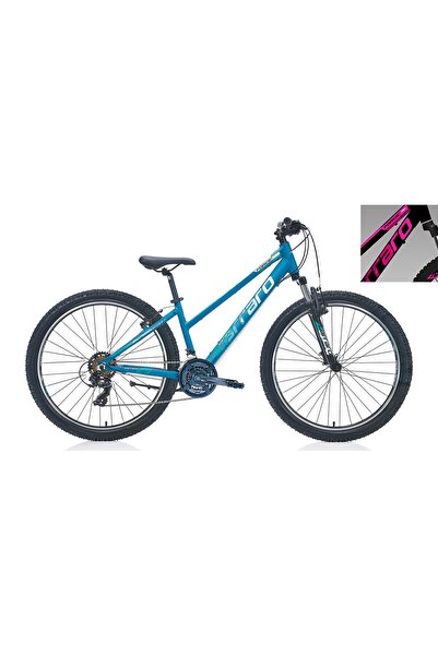 Carraro Force 701 21-V VB Dağ Bisikleti - Mat Siyah-Fuşya-Beyaz - 38 Cm