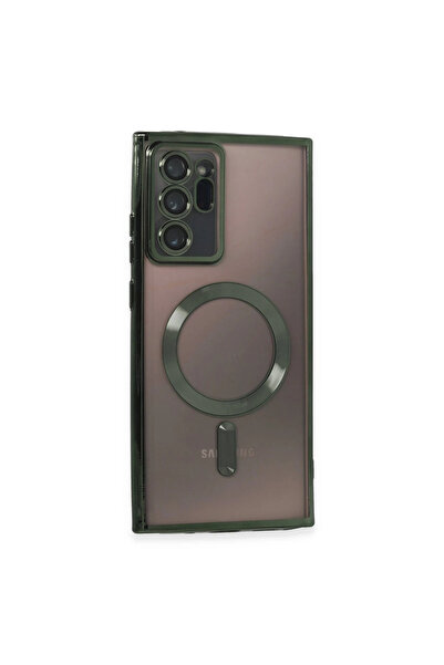 xirshop حافظة سامسونج جالاكسي نوت 20 ألترا غطاء كروس ماغنيتكساف - أخضر غامق