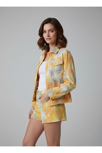 Unique Core Batik Desenli Ceket ve Şort Takım