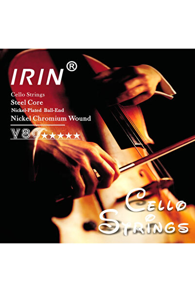 Choice4 Cello V80 1Set IRIN Violin Strings Viola Cello Strings (E-A-D-G) Nick...
