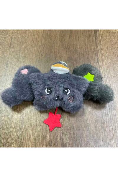 Choice11 سلسلة مفاتيح على شكل قطة شاي رمادية فاتحة من NTC WISH، دمية ساكويا ر...