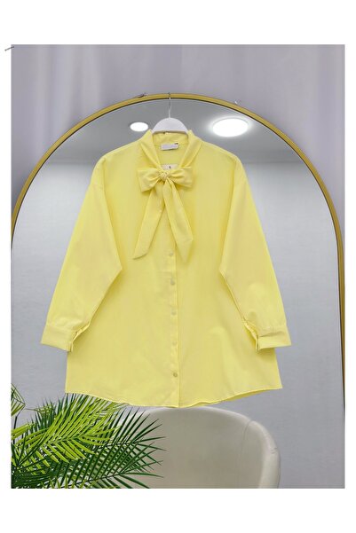 YEDİLALE Tie-Neck Tunic [Loose Fit]