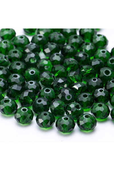 Choice31 6mm BZ666-09 4 6 8mm Czech Rondelle Crystal Beads Faceted Transparen...