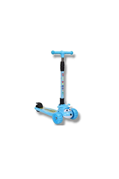 Leno سكوتر للأطفال – سكوتر ثلاثي العجلات قابل للتعديل والطي مزود بعجلات مضيئة...