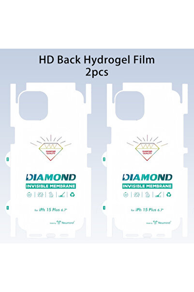 Choice66 واقي خلفي عالي الدقة لهاتف آيفون 16 برو، قطعتان، 1-2 قطعة، واقي خلفي...