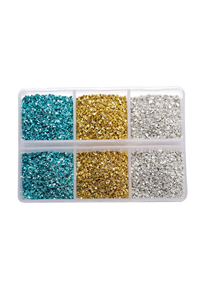 Choice35 النمط 04، 30 غرام/علبة، أحجار زجاجية مطحونة، حشو راتنج، حجر مكسور غي...