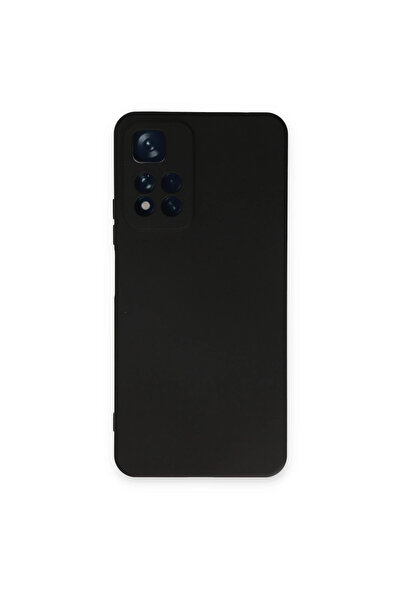 xirshop حافظة ريدمي نوت 11 برو بلس 5 جي من السيليكون المخملي النانو - أسود