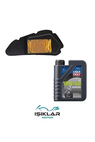 monero Rks Vrs 125 Liqui Moly Yağ Ve Hava Filtre Bakım Seti Bs0009